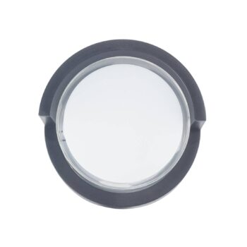 Nástenné svietidlo Forlight LED Creu, Ø 17 cm, čierna farba, plast