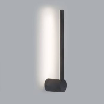 Nástenné svietidlo Forlight LED do kúpeľne Passeggio Nova, 40 cm, čierne