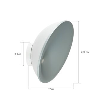 Nástenné svietidlo Foscarini Beep grande LED, 30 cm
