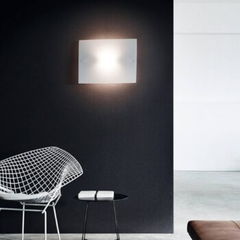 Nástenné svietidlo Foscarini Folio grande, biele