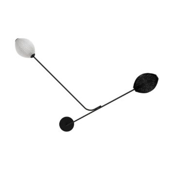 Nástenné svietidlo GUBI Satellite 2-light čierna/biela