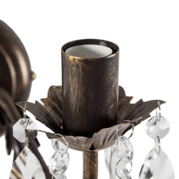 Nástenné svietidlo Karen two-light bronze