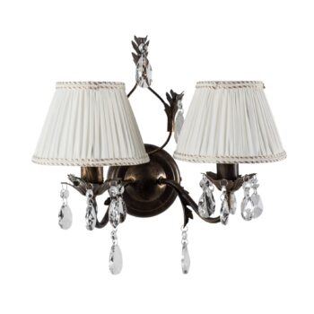 Nástenné svietidlo Karen two-light bronze