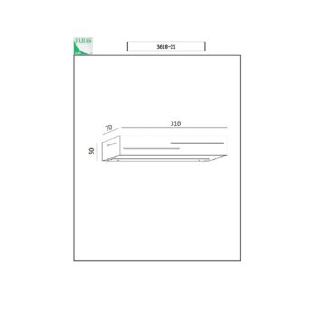 Nástenné svietidlo LED Banny, antracitová farba, šírka 31 cm, Up- &