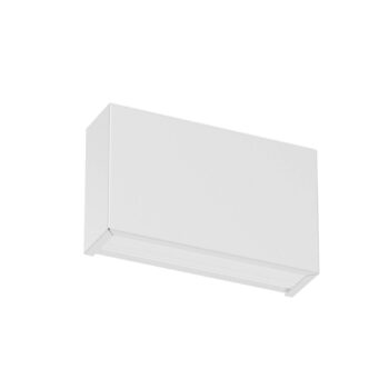 Nástenné svietidlo LED Box W2 bi-emission, W 14 cm, biela, 2700 K