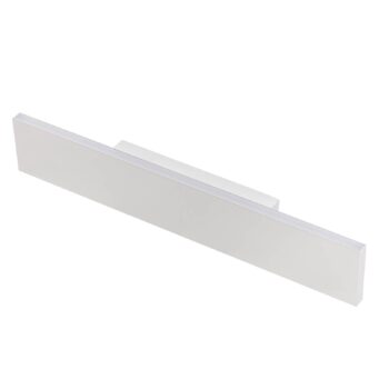 Nástenné svietidlo LED Concha 47 cm, biele