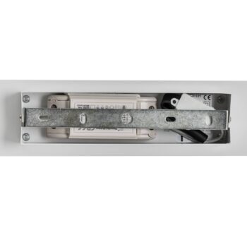 Nástenné svietidlo LED Concha 47 cm, biele
