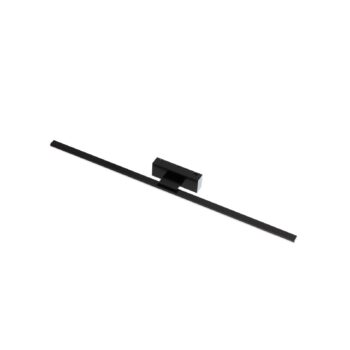 Nástenné svietidlo LED Miroir 80 cm čierne 3000K