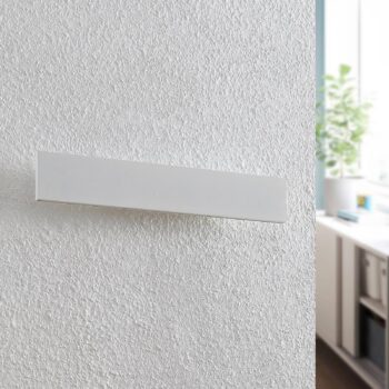Nástenné svietidlo Lindby Ignazia LED, 47 cm, biele, kov, hore/dole