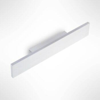 Nástenné svietidlo Lindby Ignazia LED, 47 cm, biele, kov, hore/dole