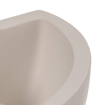 Nástenné svietidlo Lindby Pascali, výška 13 cm, biela farba, omietka