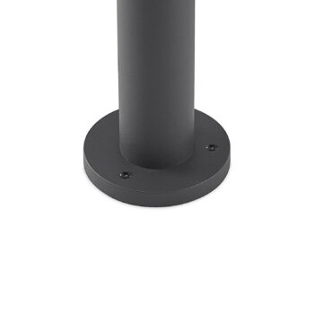 Nástenné svietidlo Lucande Berenike, 85 cm, tmavosivá, kov, GX53
