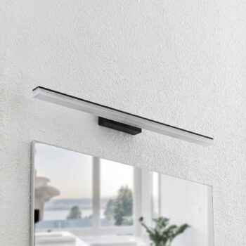 Nástenné svietidlo Lucande LED Lisana, horizontálne, 75 cm, IP44