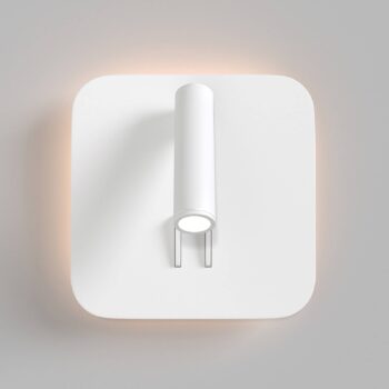 Nástenné svietidlo Maytoni Ios 176 LED, hranaté, biele