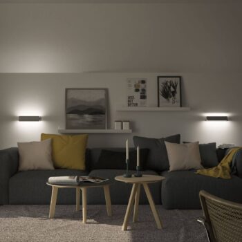 Nástenné svietidlo Paulmann Katla LED, šírka 31 cm