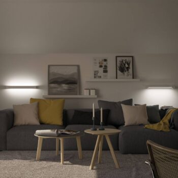 Nástenné svietidlo Paulmann Lucille LED, šírka 60 cm