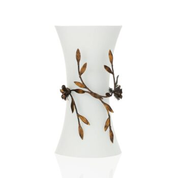 Nástenné svietidlo Rose so skleneným tienidlom