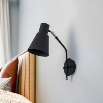 Nástenné svietidlo Sivani MR-664 1-light black/gold