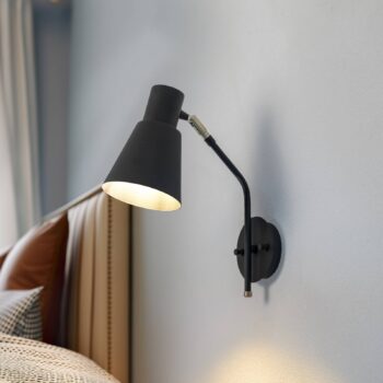 Nástenné svietidlo Sivani MR-664 1-light black/gold