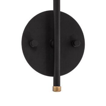 Nástenné svietidlo Sivani MR-664 1-light black/gold