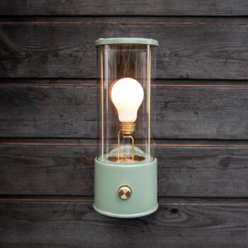 Nástenné svietidlo Tala Muse Portable, LED lampa E27, zelená