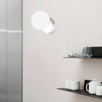 Nástenné svietidlo Tin Tin single flame white