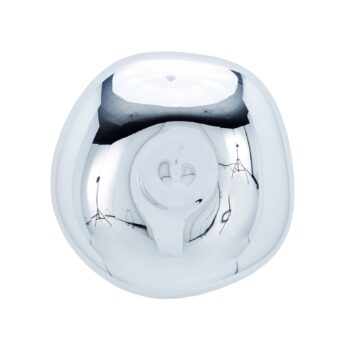 Nástenné svietidlo Tom Dixon LED Melt Surface, Ø 50 cm, chróm