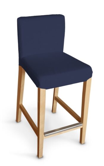 Návlek na barovú stoličku Henriksdal, krátky, granátová, návlek na barovú stoličku Hendriksdal, Quadro, 136-04