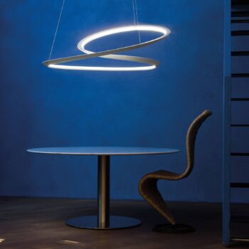 Nemo Kepler závesná lampa 2 700K do Ø110cm biela