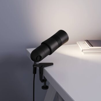 Neo! Clamp upínacia LED lampa, čierna matná