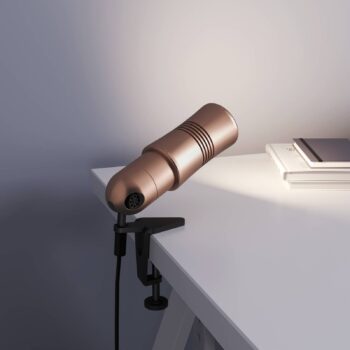 Neo! Clamp upínacia LED lampa, medená