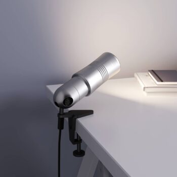 Neo! Clamp upínacia LED lampa, prírodný hliník