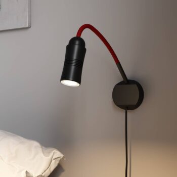 Neo! Flex Hotel II LED svetlo, čierna/červená