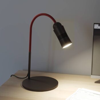 Neo! Table LED lampa stmievateľná čierna/červená