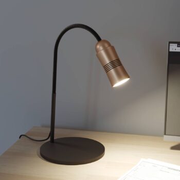 Neo! Table LED lampa stmievateľná medená/čierna