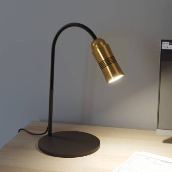 Neo! Table LED lampa stmievateľná mosadz/čierna