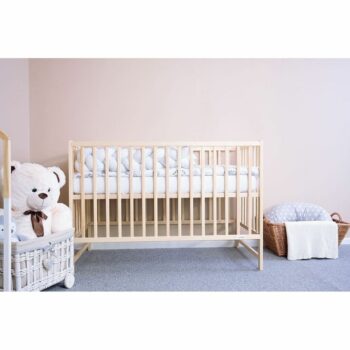 New Baby Detská postieľka Basic, prírodná
