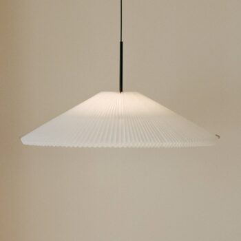 New Works LED závesné svietidlo Nebra, Ø 90 cm, biela, možnosť prispôsobenia