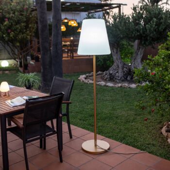 Newgarden Lola Slim 180 LED stojacia lampa mosadz