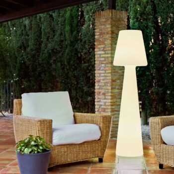 Newgarden Lola stojacia LED lampa, batéria, 165 cm