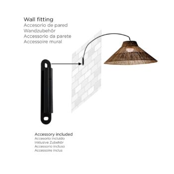 Newgarden Niza LED stojacia lampa vnútorná/vonkajšia, 230 cm