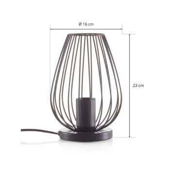 Newtown – stolná lampa vzhľad vintage