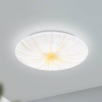 Nieves 1 LED stropné svietidlo s lúčovým dizajnom Ø31cm