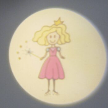 Nočné LED svetlo Princezná, 3x, do zásuvky