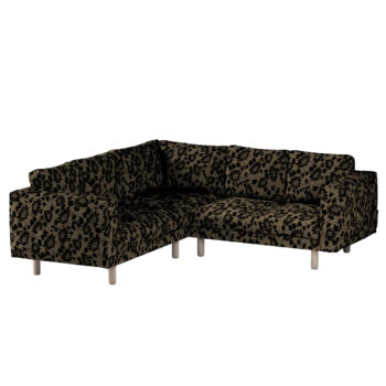 Norsborg poťah na rohovú sedačku - 4 os., béžová a čierna, Norsborg poťah na rohovú sedačku - 4 os., Living 2, 162-11