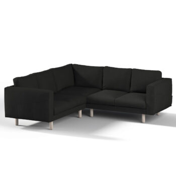 Norsborg poťah na rohovú sedačku - 4 os., čierna, Norsborg poťah na rohovú sedačku - 4 os., Etna, 705-00