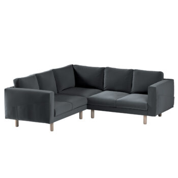 Norsborg poťah na rohovú sedačku - 4 os., grafitová, Norsborg poťah na rohovú sedačku - 4 os., Ingrid, 705-43