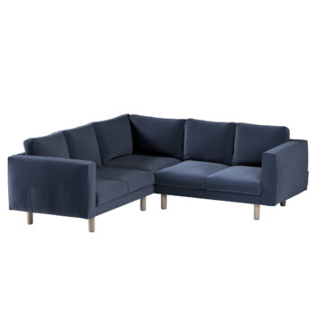 Norsborg poťah na rohovú sedačku - 4 os., modrá, Norsborg poťah na rohovú sedačku - 4 os., Ingrid, 705-39