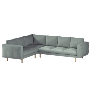 Norsborg poťah na rohovú sedačku - 5 os., béžová a eukalyptová, Norsborg poťah na rohovú sedačku - 5 os., Madrid, 162-04