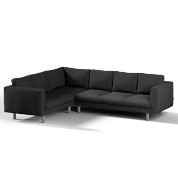 Norsborg poťah na rohovú sedačku - 5 os., grafitová, Norsborg poťah na rohovú sedačku - 5 os., Cotton Panama, 702-08